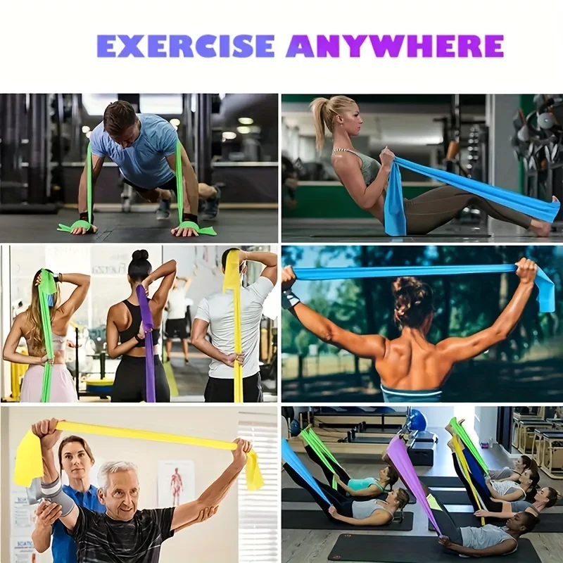 Pilates Yoga Difference - 4PCS - Yoga resistance bands of