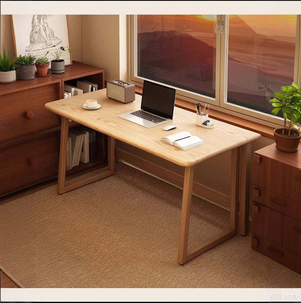 Inversion Table Fold - Folding desk integrated with wall, Chinese