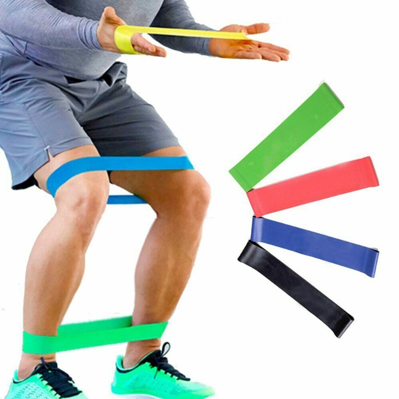 Pilates Yoga Reformer - TPE Resistance Bands Fitness Set Rubber