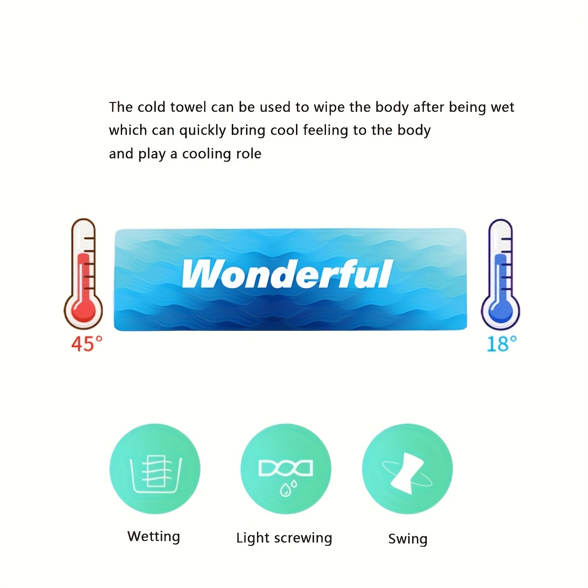 WRELS Ice Silk Towel Quick Dry - Pilates Yoga Towel ulasan dan harga