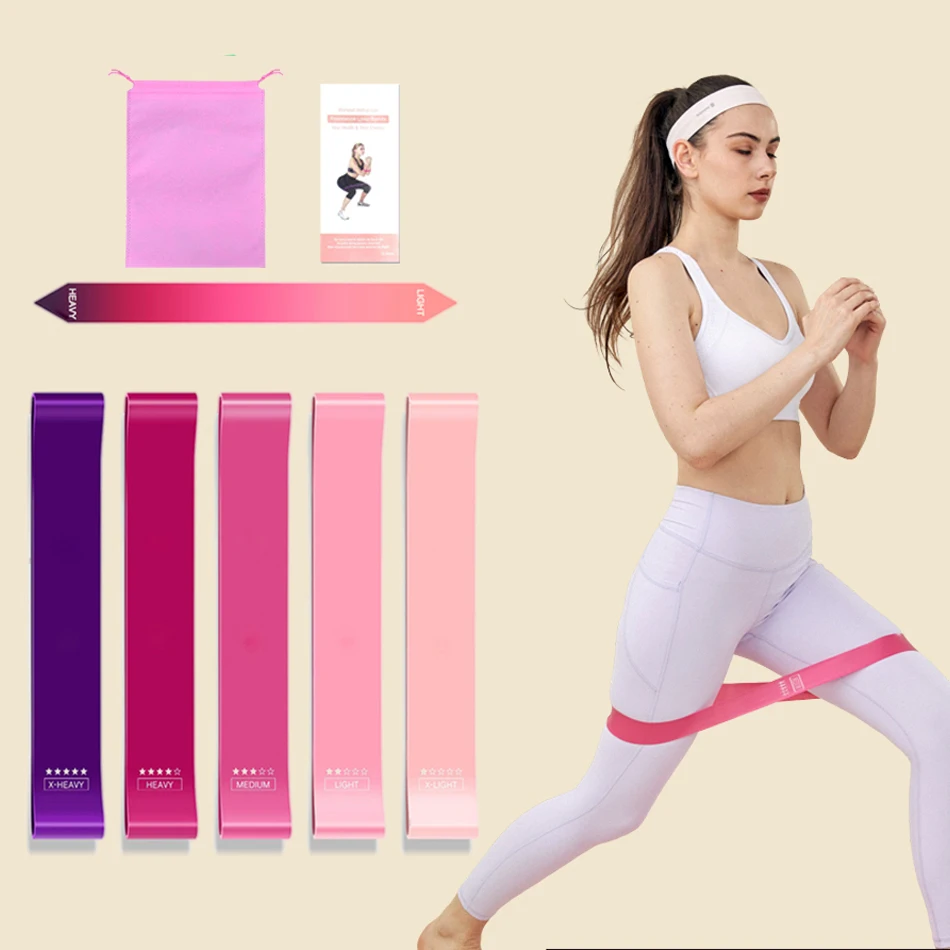 Elastic Fitness Resistance Ban - Pilates Yoga Difference ulasan dan harga
