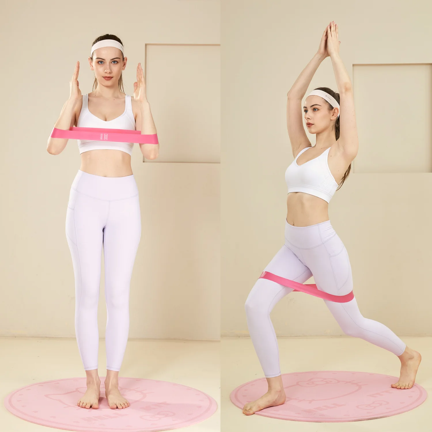 Elastic Fitness Resistance Ban - Pilates Yoga Difference ulasan dan harga