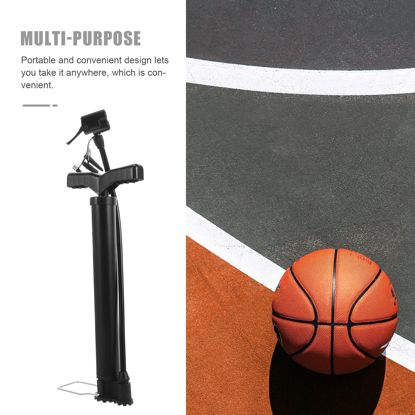 Heavy Duty Steel Ball Pump Por - Yoga Pilates Yoga ulasan dan harga