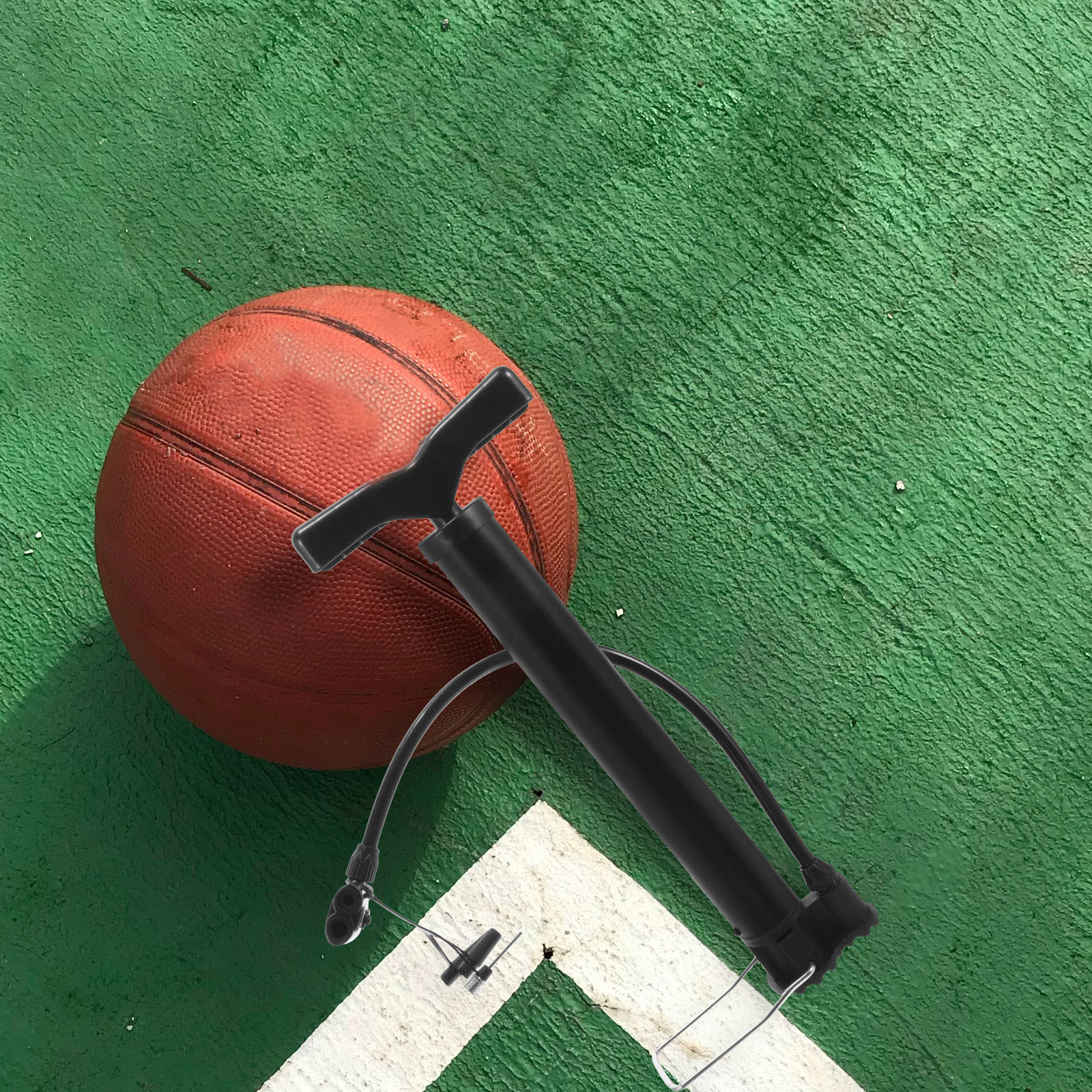 Heavy Duty Steel Ball Pump Por - Yoga Pilates Yoga ulasan dan harga