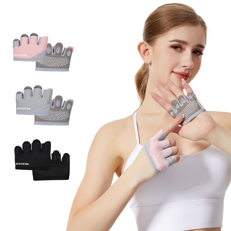 Pair of Fitness Fingerless Glo - Yoga Pilates Yoga ulasan dan harga