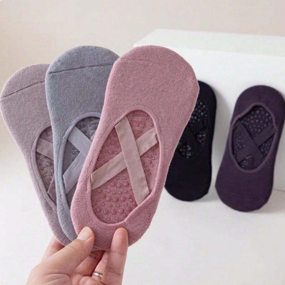 Anti-slip silicone sole yoga s - Yoga Pilates Yoga ulasan dan harga