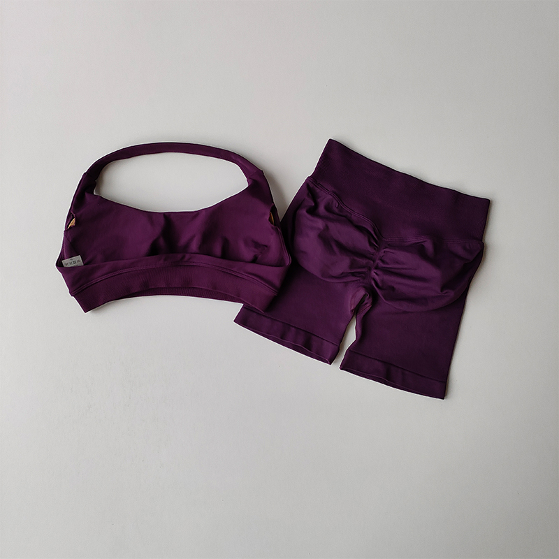 Sexy Halter Neck Beautiful Bac - Pilates Yoga Fit ulasan dan harga