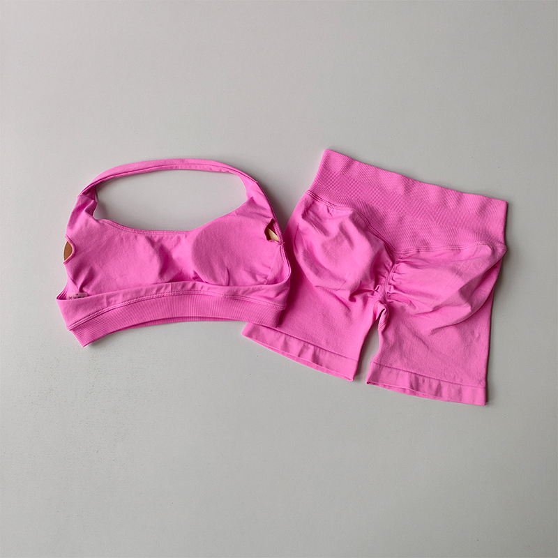 Sexy Halter Neck Beautiful Bac - Pilates Yoga Fit ulasan dan harga