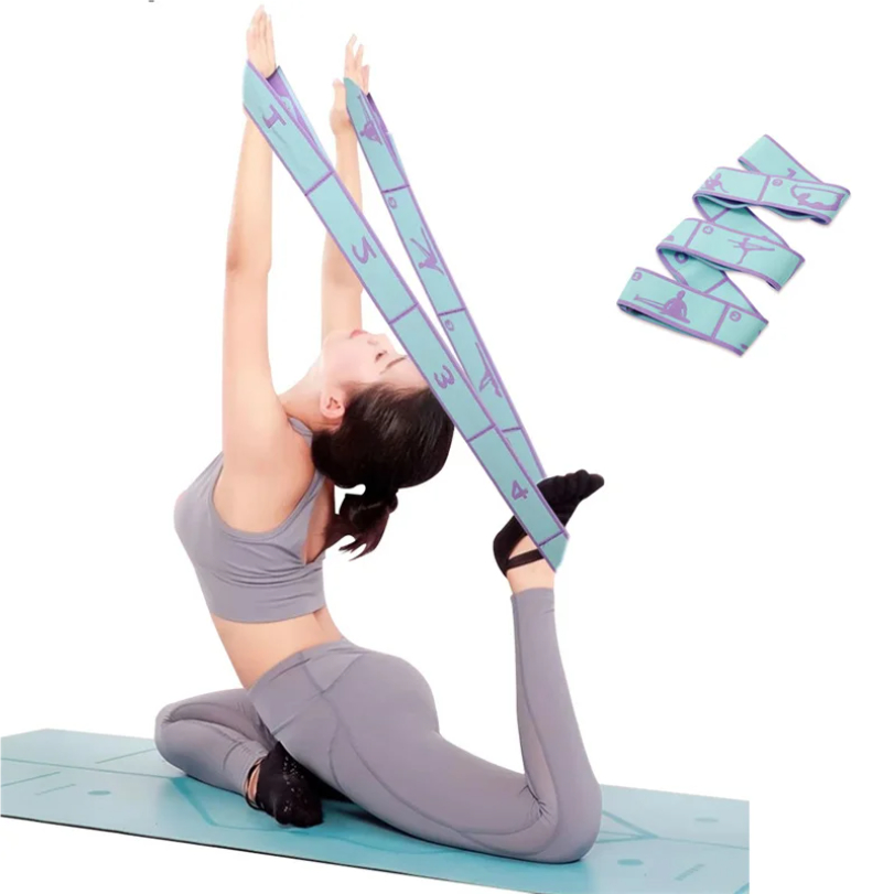 Elastic Yoga Resistance Band P - Pilates Yoga For Beginners ulasan dan harga