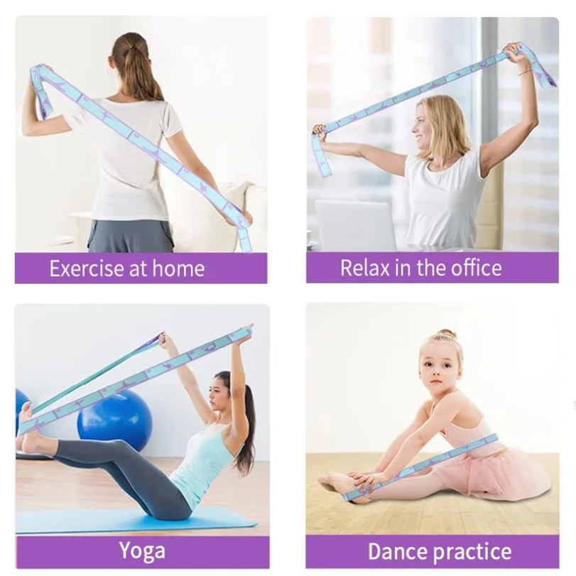 Elastic Yoga Resistance Band P - Pilates Yoga For Beginners ulasan dan harga