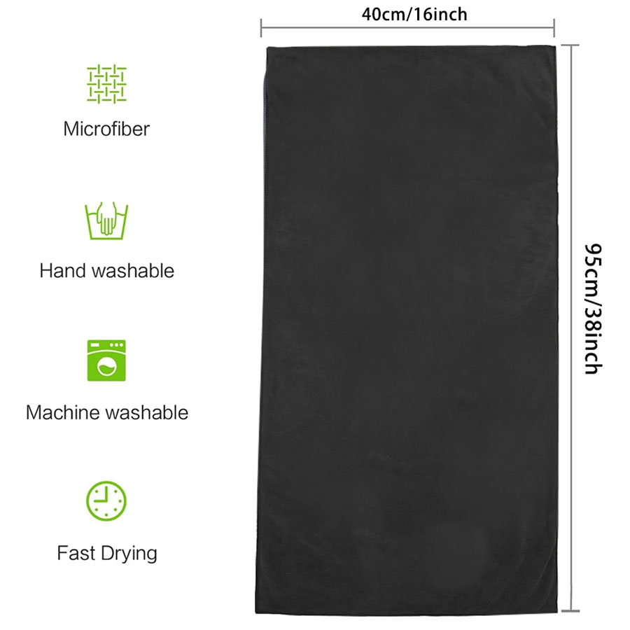 40*95cm Microfiber Gym Yoga Ex - Pilates Yoga Towel ulasan dan harga