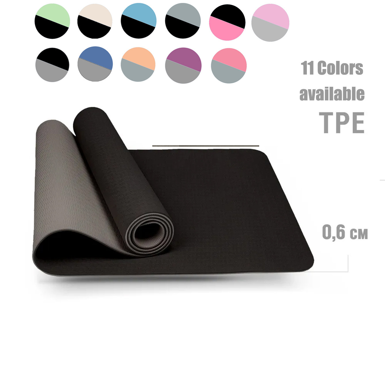 Yoga Mat,Double-Sided Non Slip - Pilates Yoga For Beginners ulasan dan harga