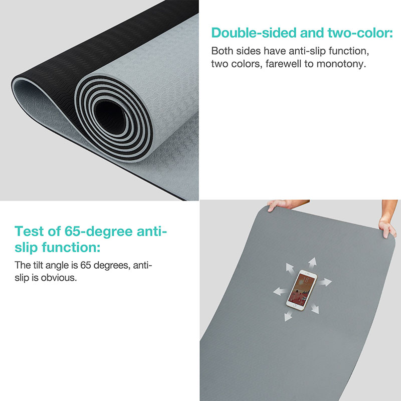 Yoga Mat,Double-Sided Non Slip - Pilates Yoga For Beginners ulasan dan harga