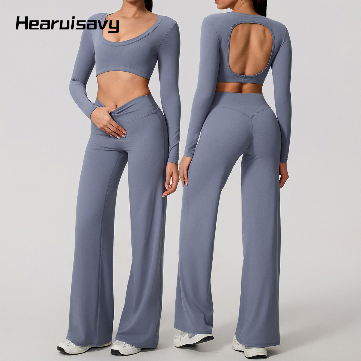 Hearuisavy Sports Set 2Pcs Wom - Pilates Yoga Fit ulasan dan harga