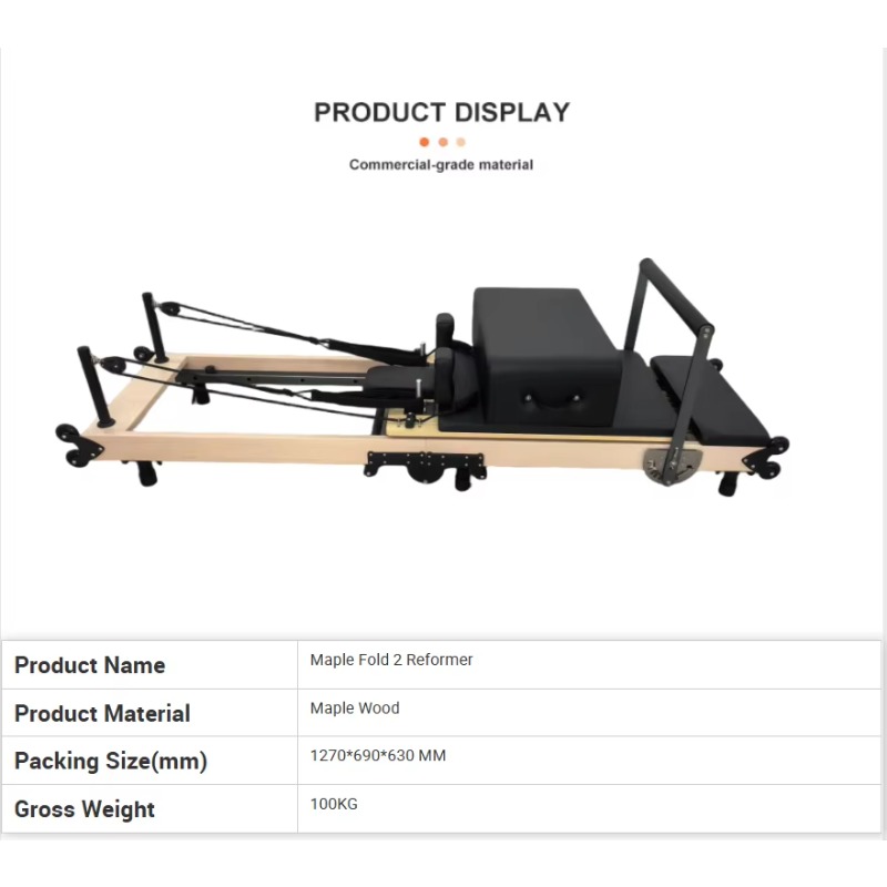 Multifunctional Foldable Maple - Pilates & Yoga Unleashed International Academy Yonkers ulasan dan harga