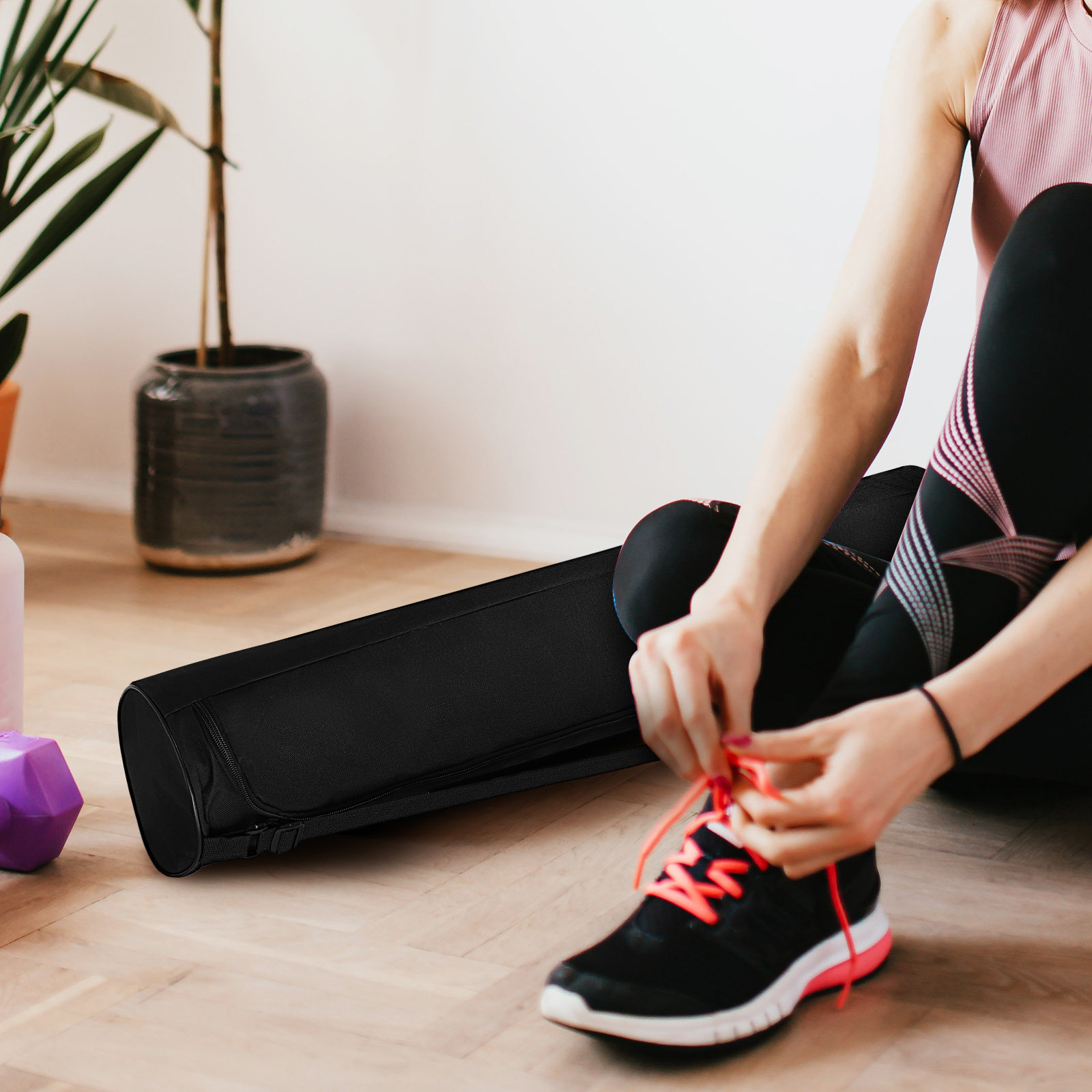 Yoga Moisture Proof Oxford Fab - Pilates Yoga Oxford ulasan dan harga