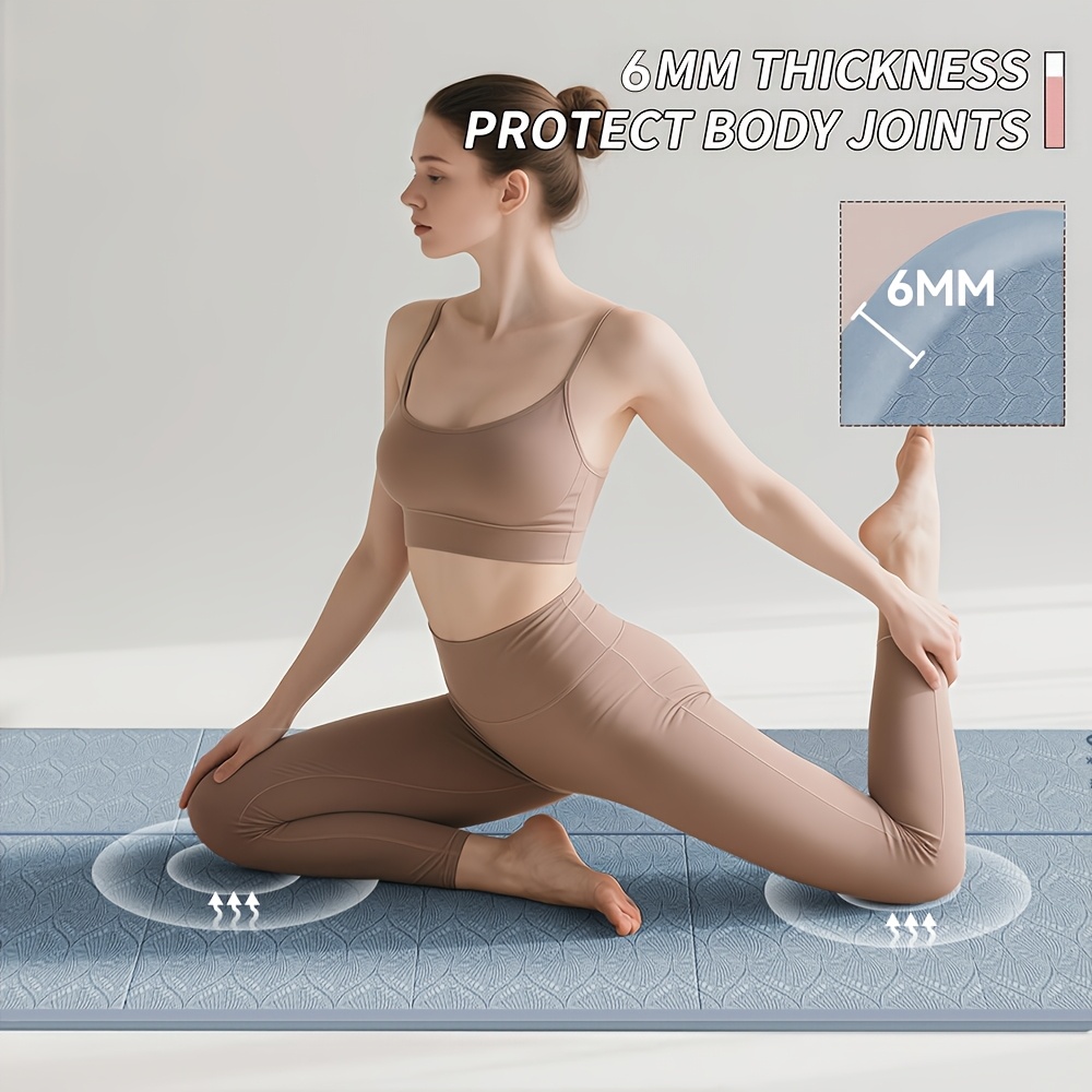 Non-Slip Extra Thick Foldable  - Pilates Yoga For Beginners ulasan dan harga