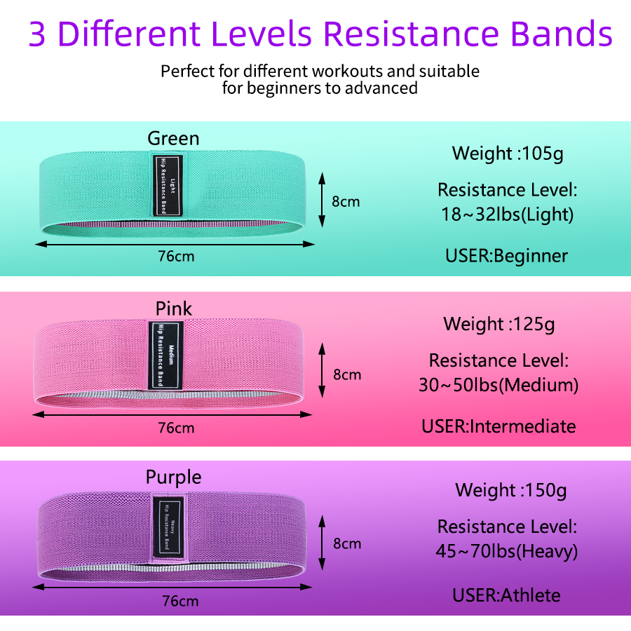 Fabric Resistance Hip Booty Ba - Pilates Yoga Circle ulasan dan harga