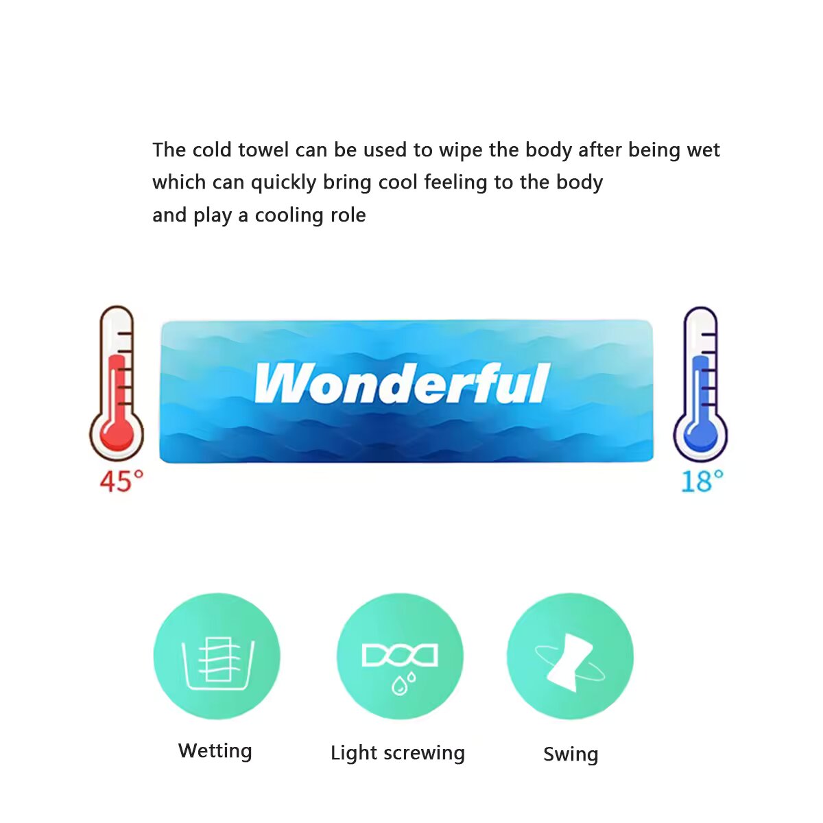 1PC Quick-Drying Cold-Feeling  - Pilates Yoga Towel ulasan dan harga