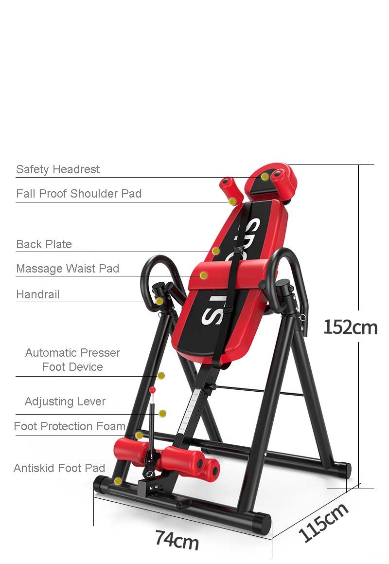 Hot Sale Folding Gym Equipment - Inversion Table Fold ulasan dan harga