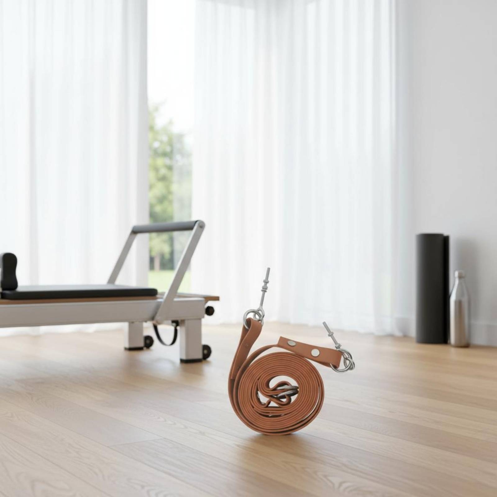 Reformer Double Loop Strap Com - Pilates & Yoga Unleashed International Academy Yonkers ulasan dan harga