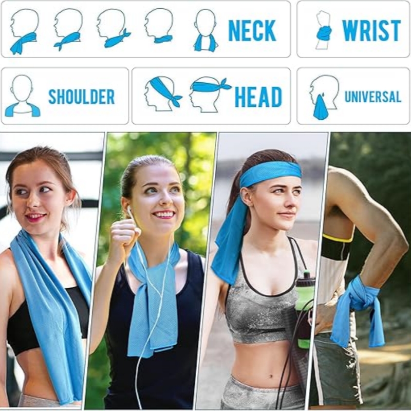 Quick Drying Cooling Towel Sof - Pilates Yoga Towel ulasan dan harga