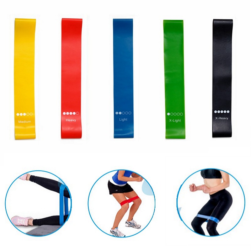 TPE Resistance Bands Fitness S - Pilates Yoga Reformer ulasan dan harga