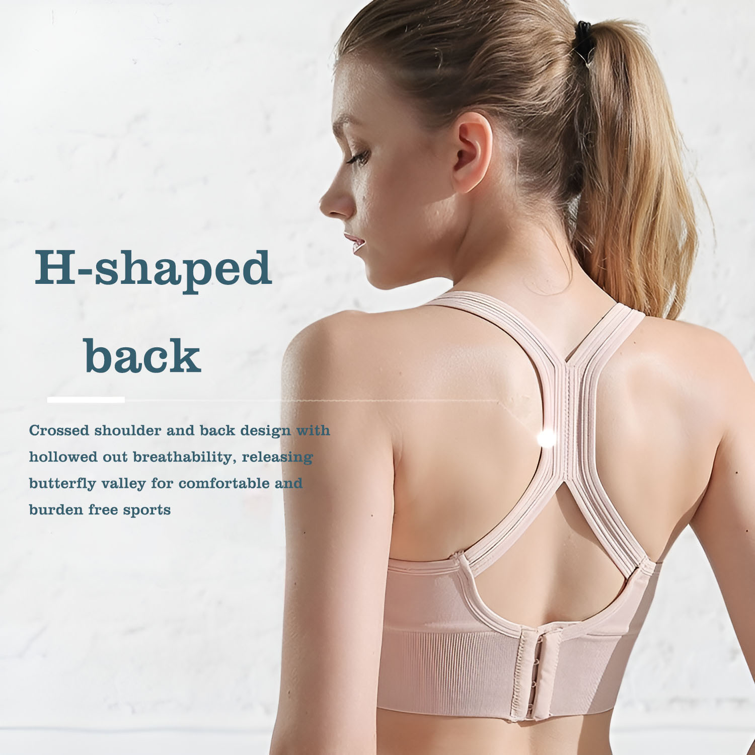Women's Cross Back Sports Bra  - Pilates Yoga Circle ulasan dan harga