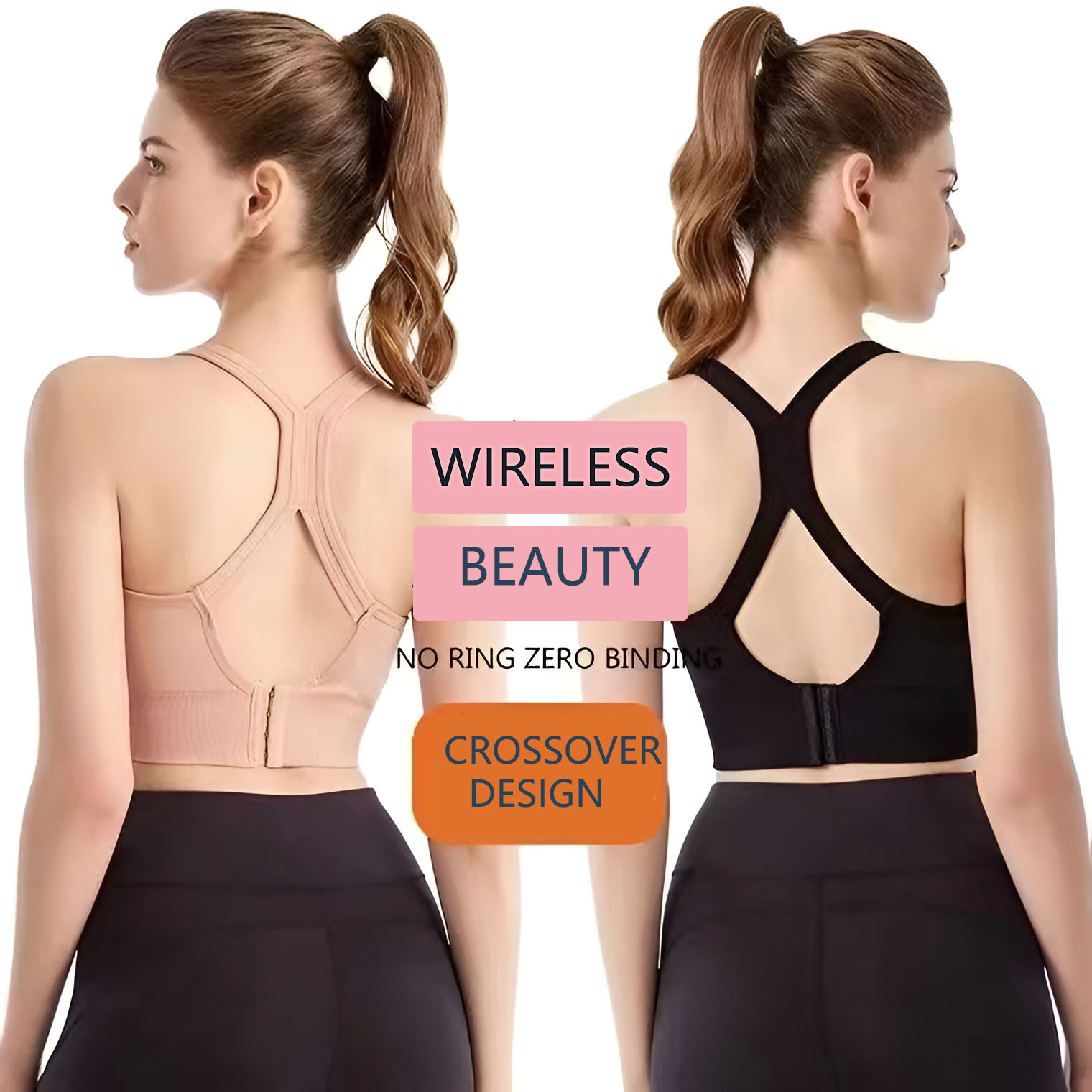 Women's Cross Back Sports Bra  - Pilates Yoga Circle ulasan dan harga