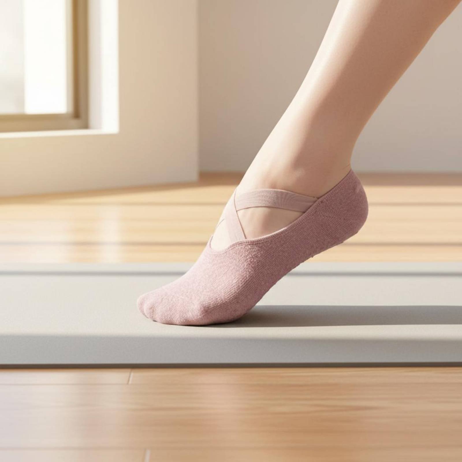 Non Slip Fitness Socks Breatha - Pilates And Yoga Studio ulasan dan harga