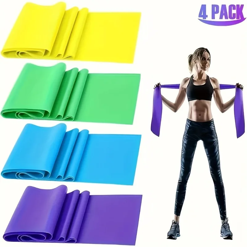 4PCS - Yoga resistance bands o - Pilates Yoga Difference ulasan dan harga