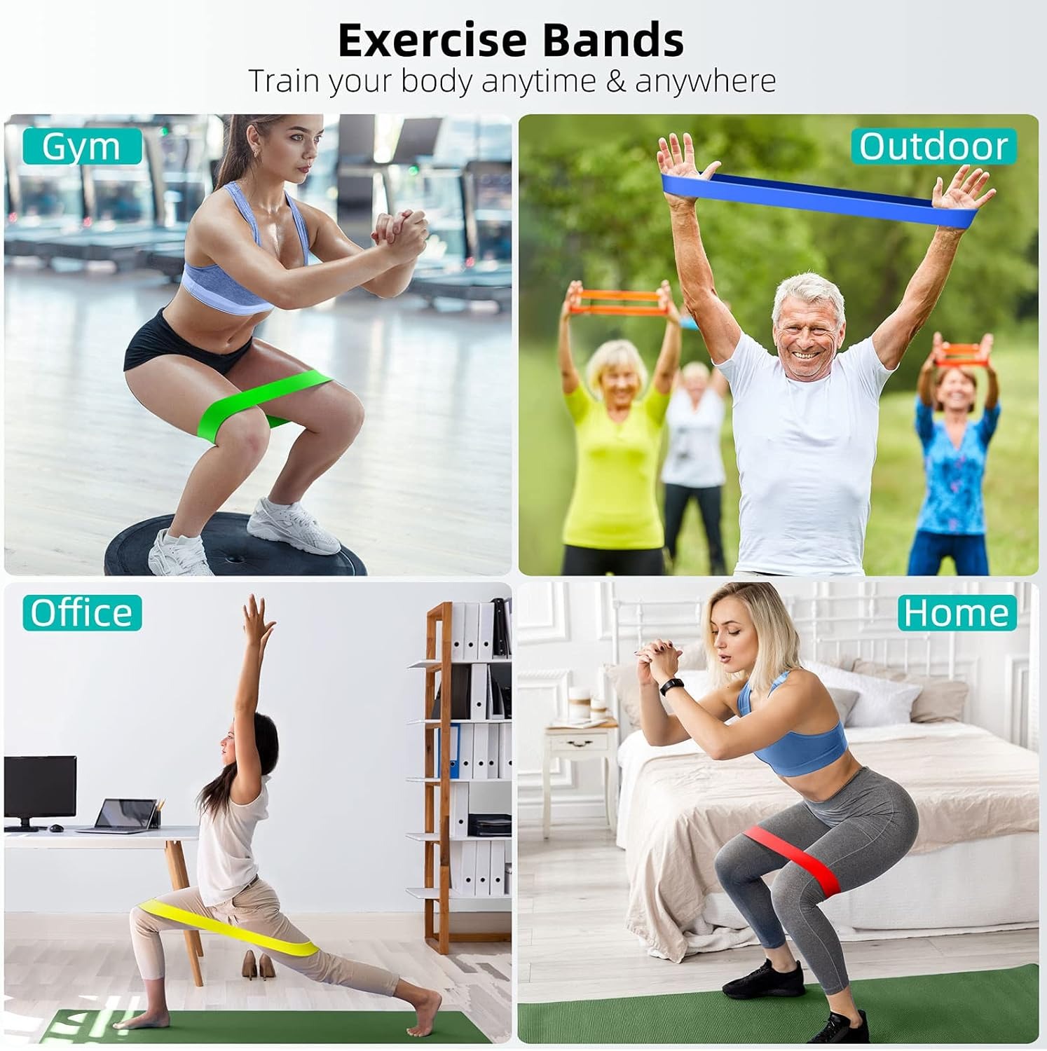 Different Resistance Bands Yog - Pilates Yoga Reformer ulasan dan harga