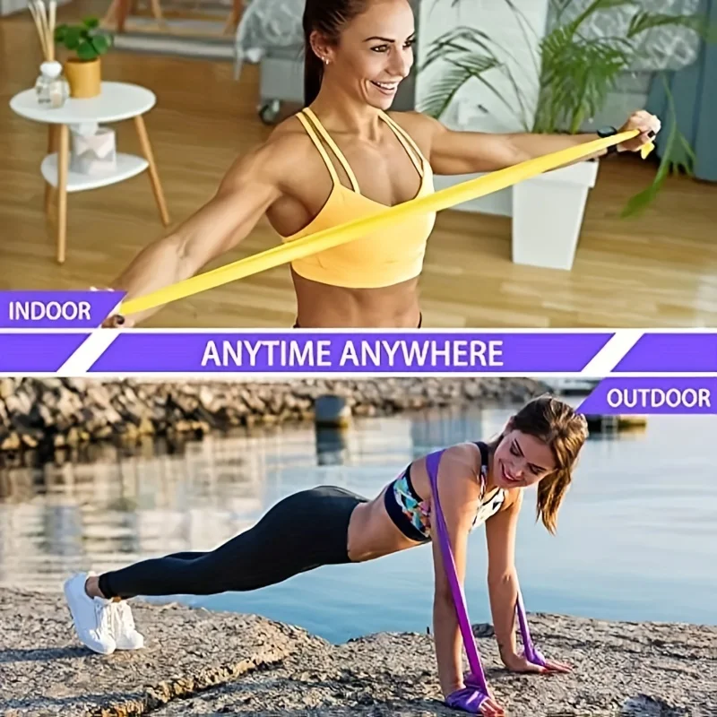4PCS - Yoga resistance bands o - Pilates Yoga Difference ulasan dan harga