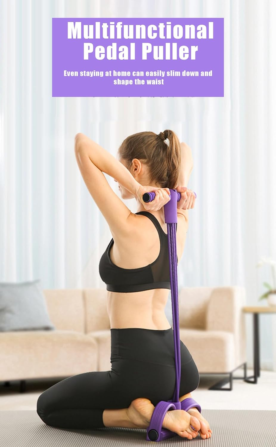Abdominal Foot Pedal Puller Si - Pilates Yoga Reformer ulasan dan harga