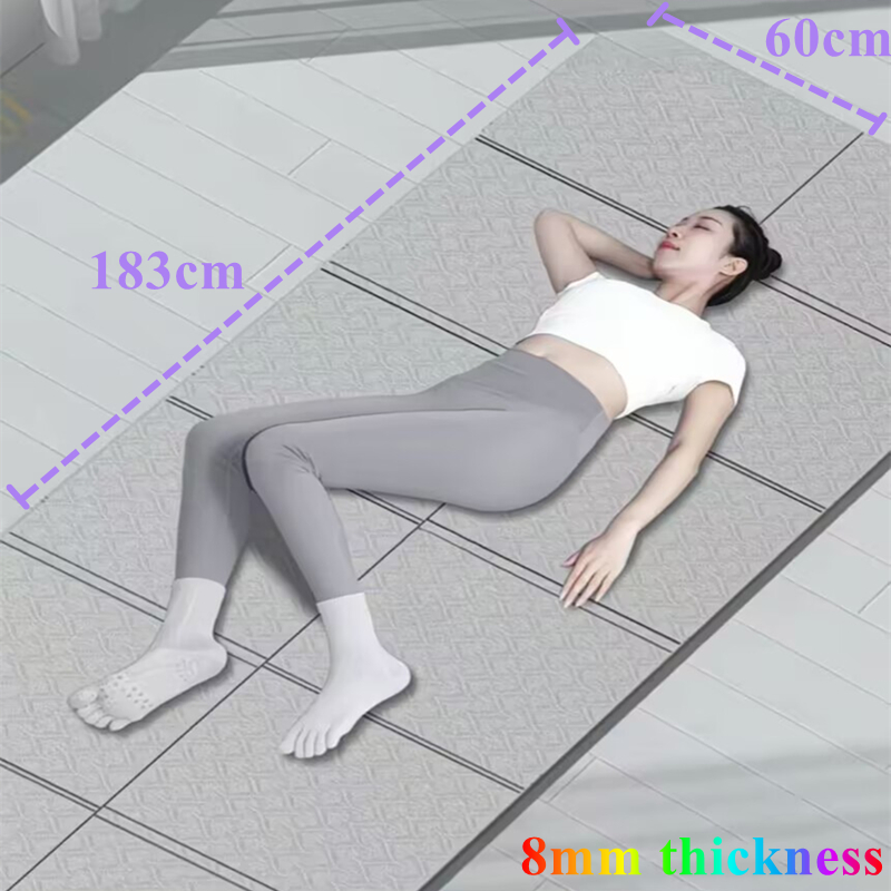 Fold 183x60x0.8cmEco-Friendly  - Pilates Yoga For Beginners ulasan dan harga