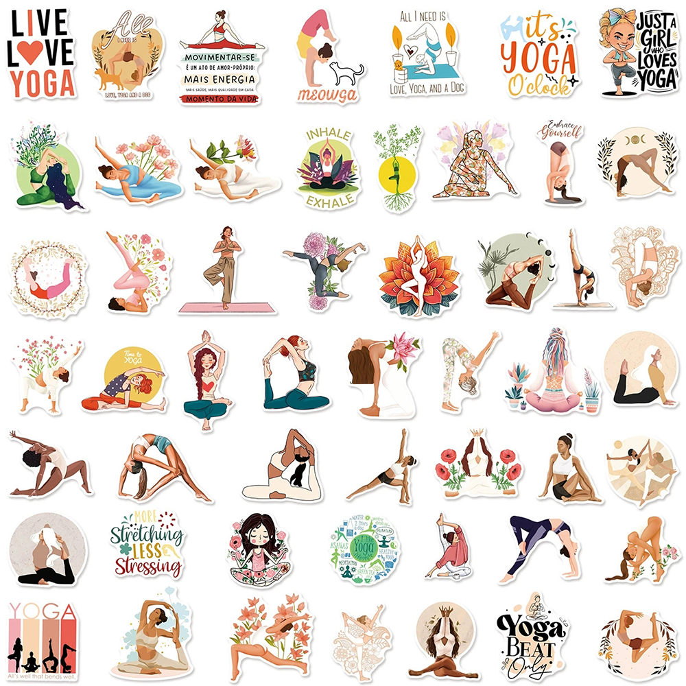 10/30/50pcs Pilates Yoga Graff - Pilates Yoga Weight Loss ulasan dan harga