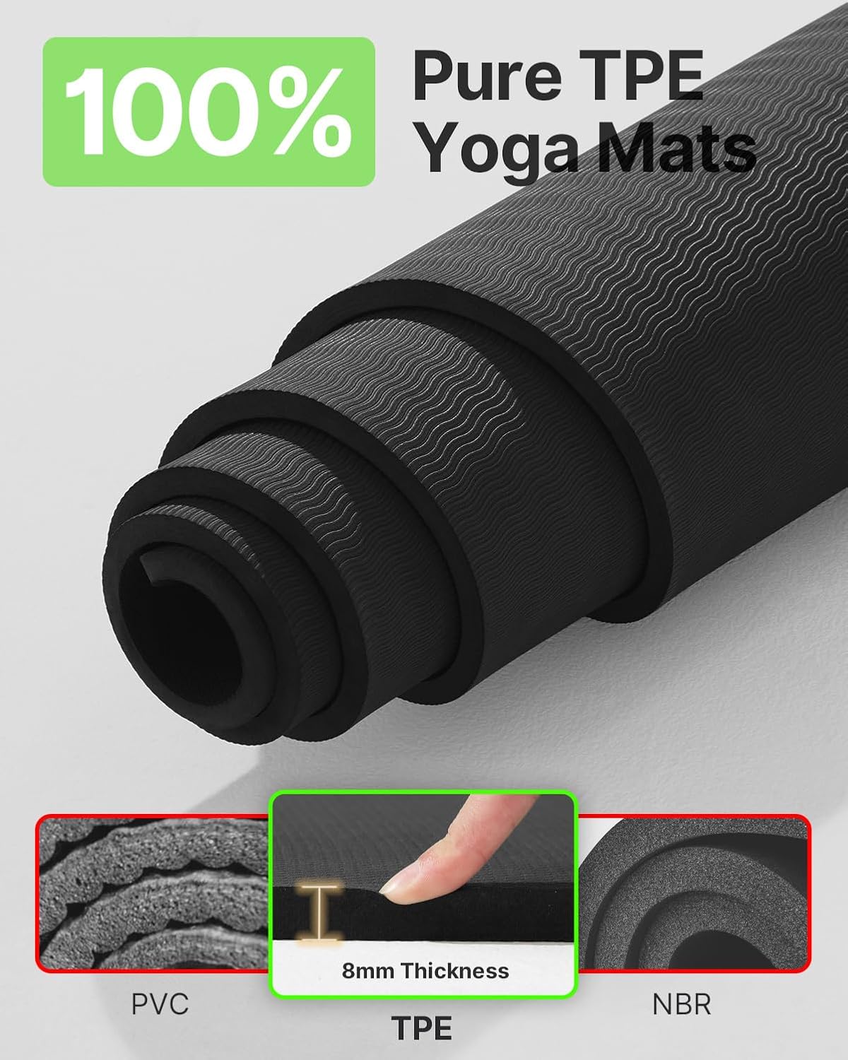 Large Yoga Mat 75x52x1/2in, Ex - Pilates Yoga Towel ulasan dan harga