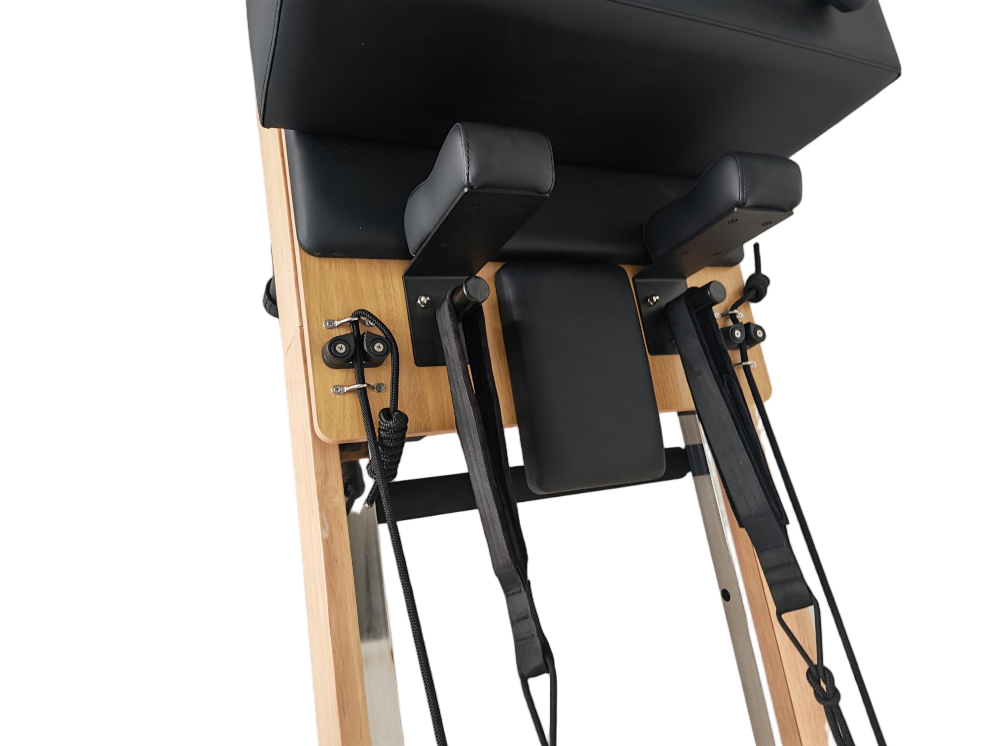 Space-Saving Foldable Oak Pila - Pilates & Yoga Unleashed International Academy Yonkers ulasan dan harga