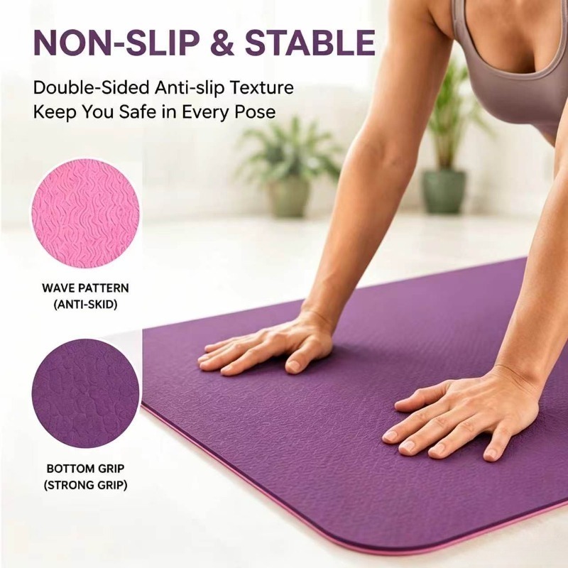 Yoga Mats Anti-slip Sport Fitn - Yoga Pilates Yoga ulasan dan harga
