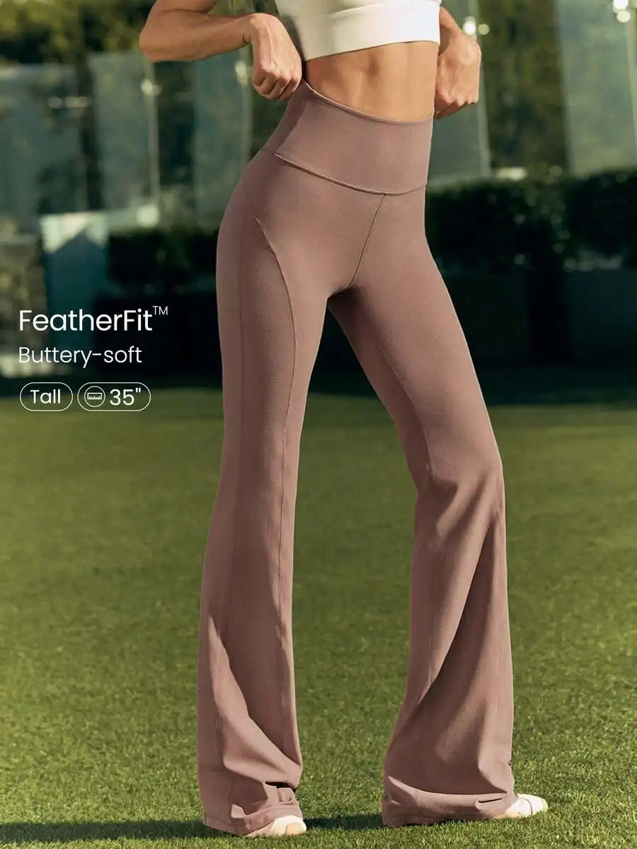 Ultra Long Flare Leggings For  - Pilates And Yoga Studio ulasan dan harga